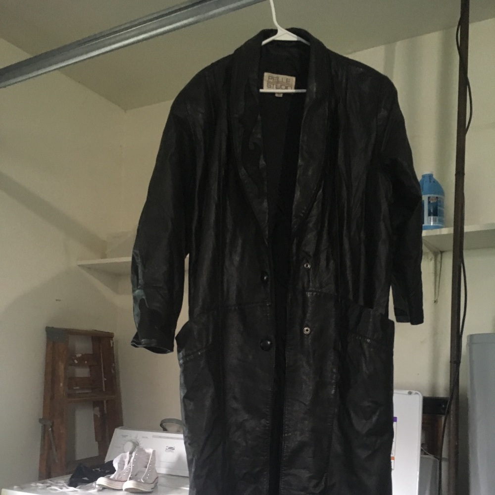 Pelle studio trench coat medium